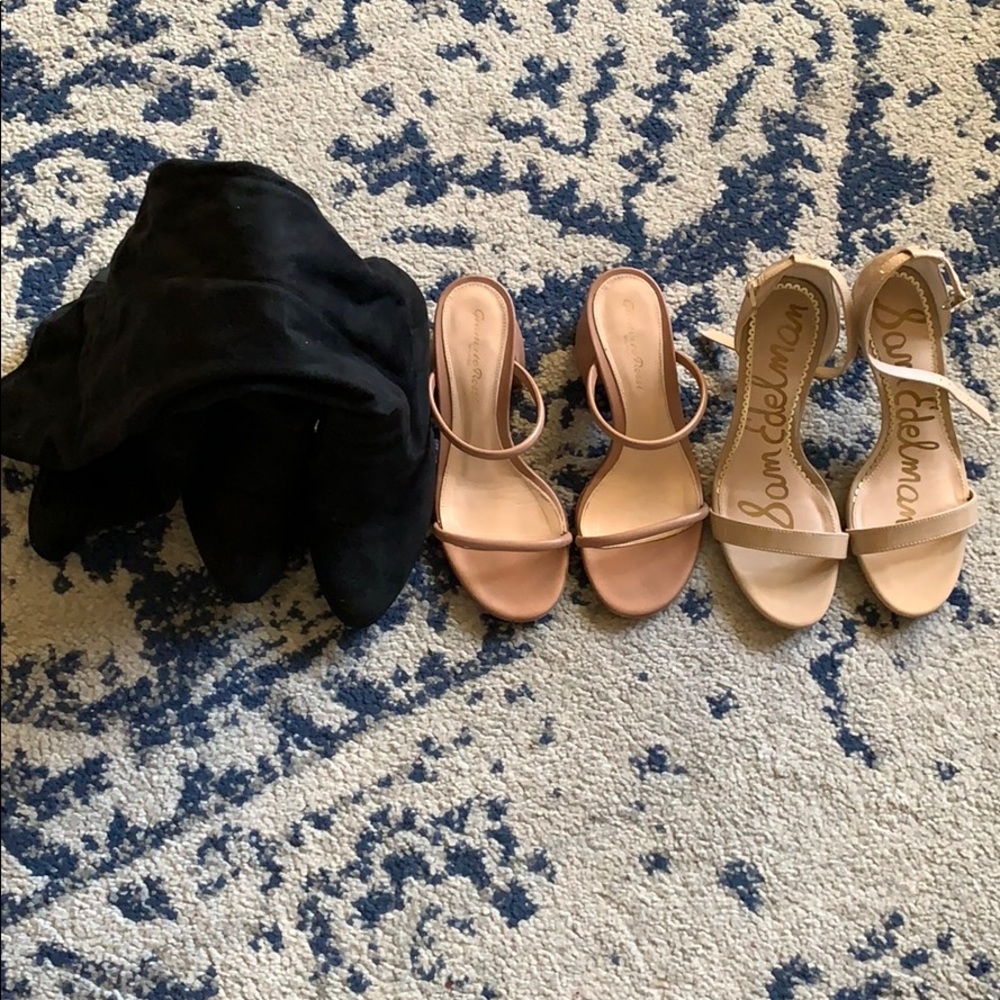 Three pair of shoes bundle.
